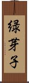 緑芽子 Scroll