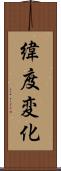 緯度変化 Scroll