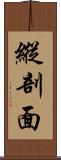 縱剖面 Scroll