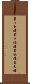 置き火燵 Scroll