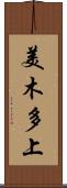 美木多上 Scroll