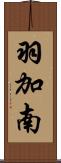 羽加南 Scroll
