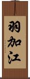 羽加江 Scroll