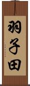 羽子田 Scroll