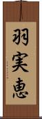 羽実恵 Scroll