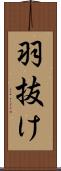羽抜け Scroll
