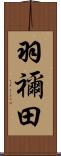 羽禰田 Scroll