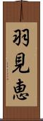 羽見恵 Scroll