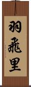 羽飛里 Scroll