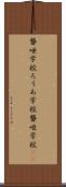 聾唖学校 Scroll