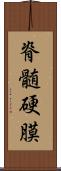 脊髄硬膜 Scroll