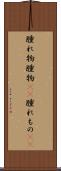 腫れ物 Scroll