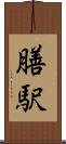 膳駅 Scroll
