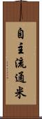 自主流通米 Scroll