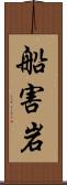 船害岩 Scroll