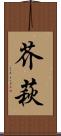 芥萩 Scroll