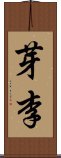 芽李 Scroll