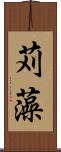 苅藻 Scroll