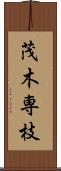 茂木専枝 Scroll
