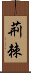 荊棘 Scroll