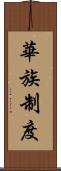 華族制度 Scroll