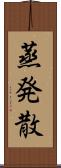 蒸発散 Scroll