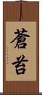 蒼苔 Scroll