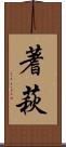 蓍萩 Scroll