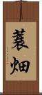 蓑畑 Scroll