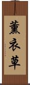 薰衣草 Scroll