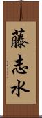 藤志水 Scroll