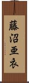 藤沼亜衣 Scroll