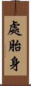 處胎身 Scroll