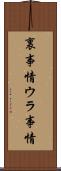 裏事情 Scroll
