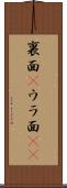 裏面(P) Scroll