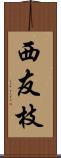 西友枝 Scroll