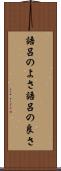 語呂のよさ Scroll