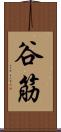谷筋 Scroll