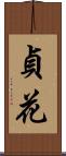 貞花 Scroll