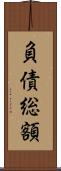 負債総額 Scroll