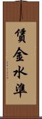 賃金水準 Scroll