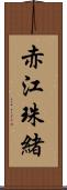 赤江珠緒 Scroll