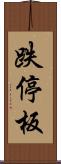 跌停板 Scroll