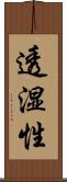 透湿性 Scroll