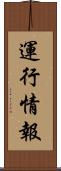運行情報 Scroll