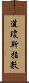 道瓊斯指數 Scroll