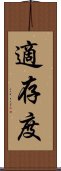 適存度 Scroll