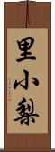 里小梨 Scroll
