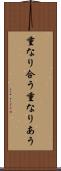 重なり合う Scroll