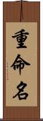 重命名 Scroll